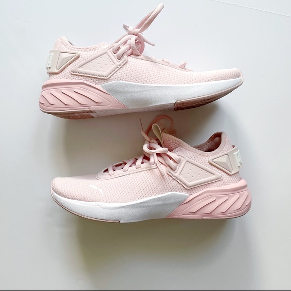 PUMA Amare Pink & White Women's Sneakers - Picture 2 of 8